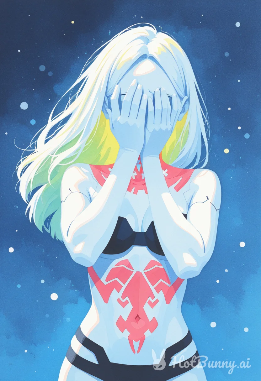 Blonde Lingerie Ai Hentai