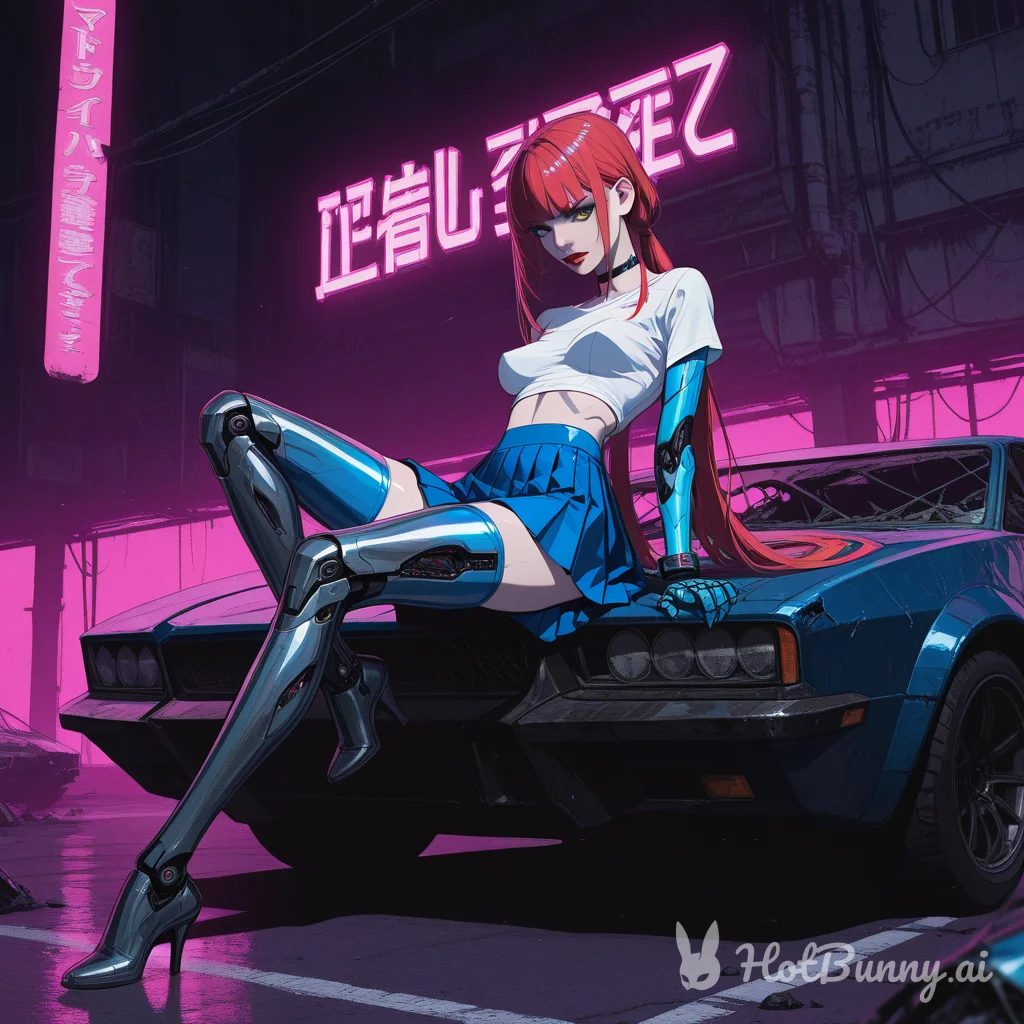 Robot Cyberpunk Ai Hentai