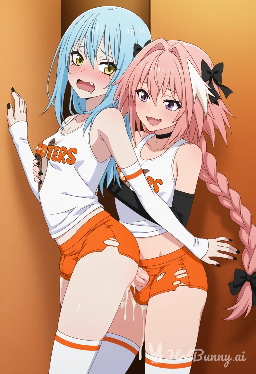 Rimuru and Astolfo Trap Anal Ai Hentai