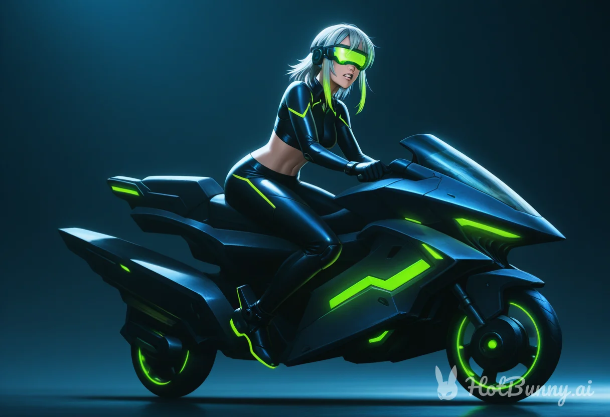 Hexa on bike