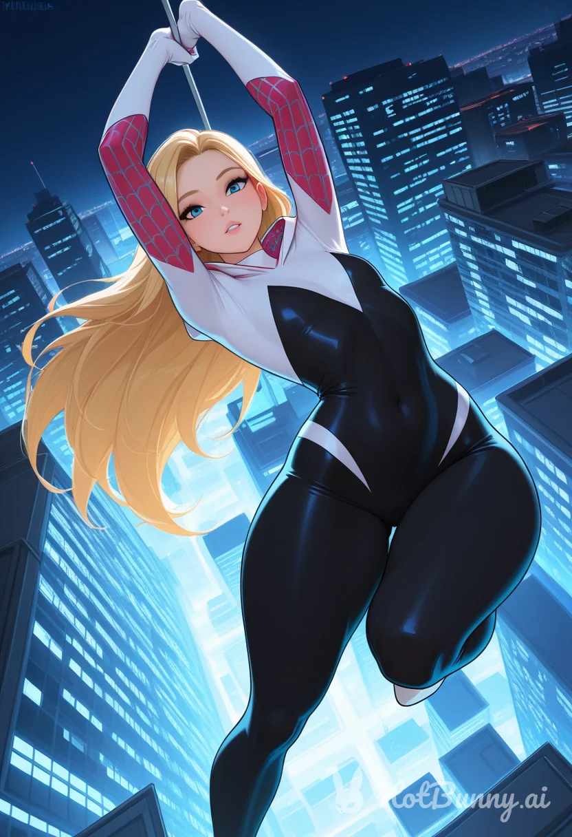 Gwen Stacy and Spider-gwen Ai Hentai