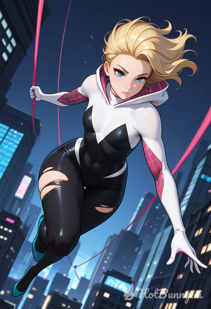 Gwen Stacy and Spider-gwen Ai Hentai