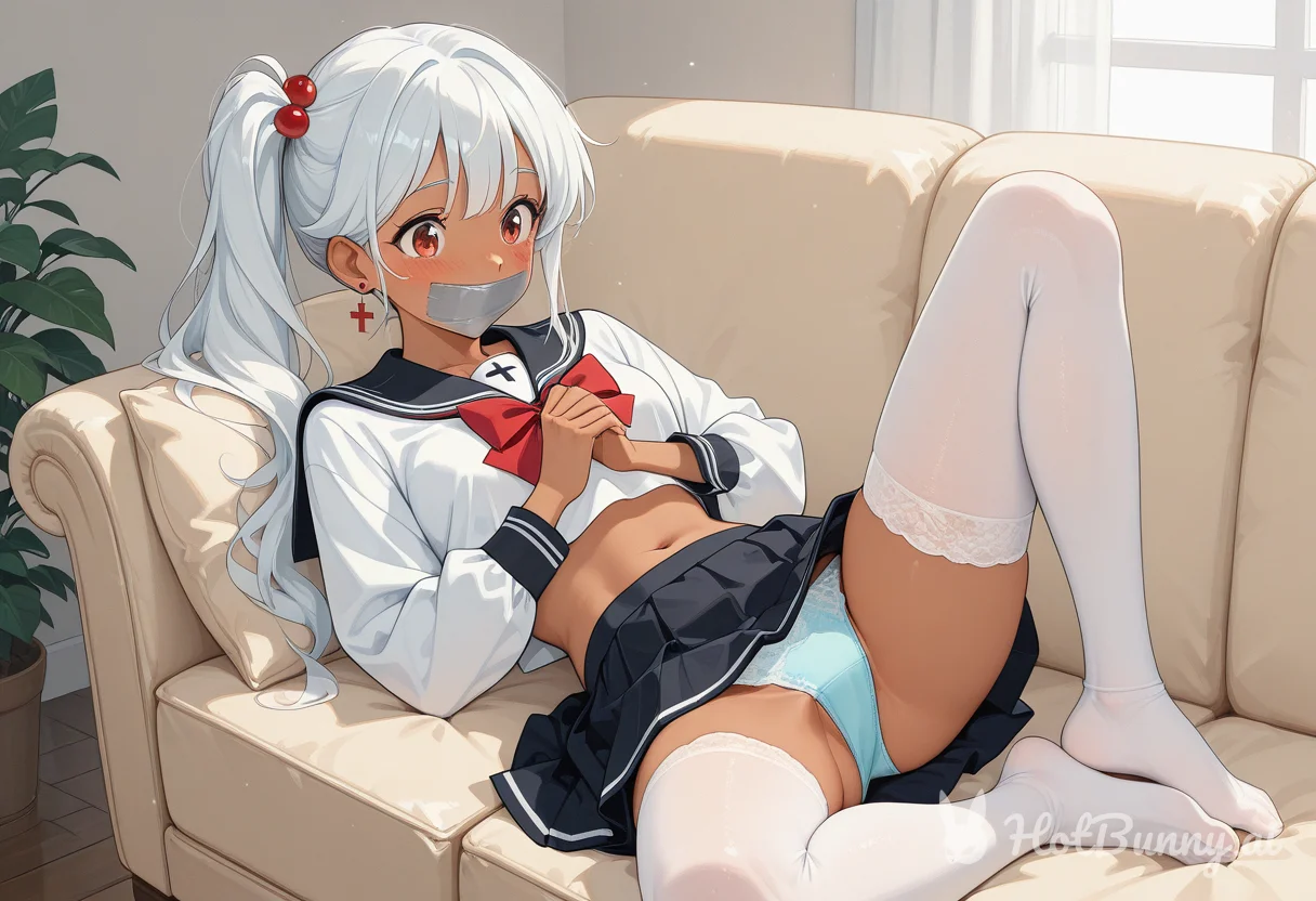 Schoolgirl Ebony Ai Hentai