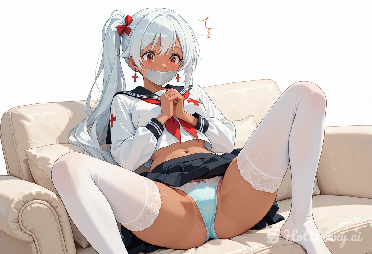 Schoolgirl Ebony Ai Hentai