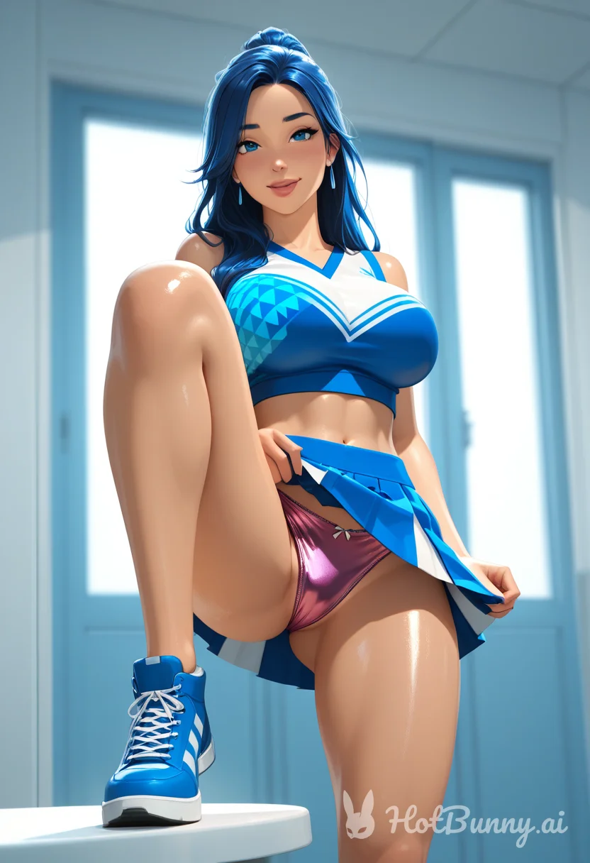 Ebony Cheerleader Ai Hentai