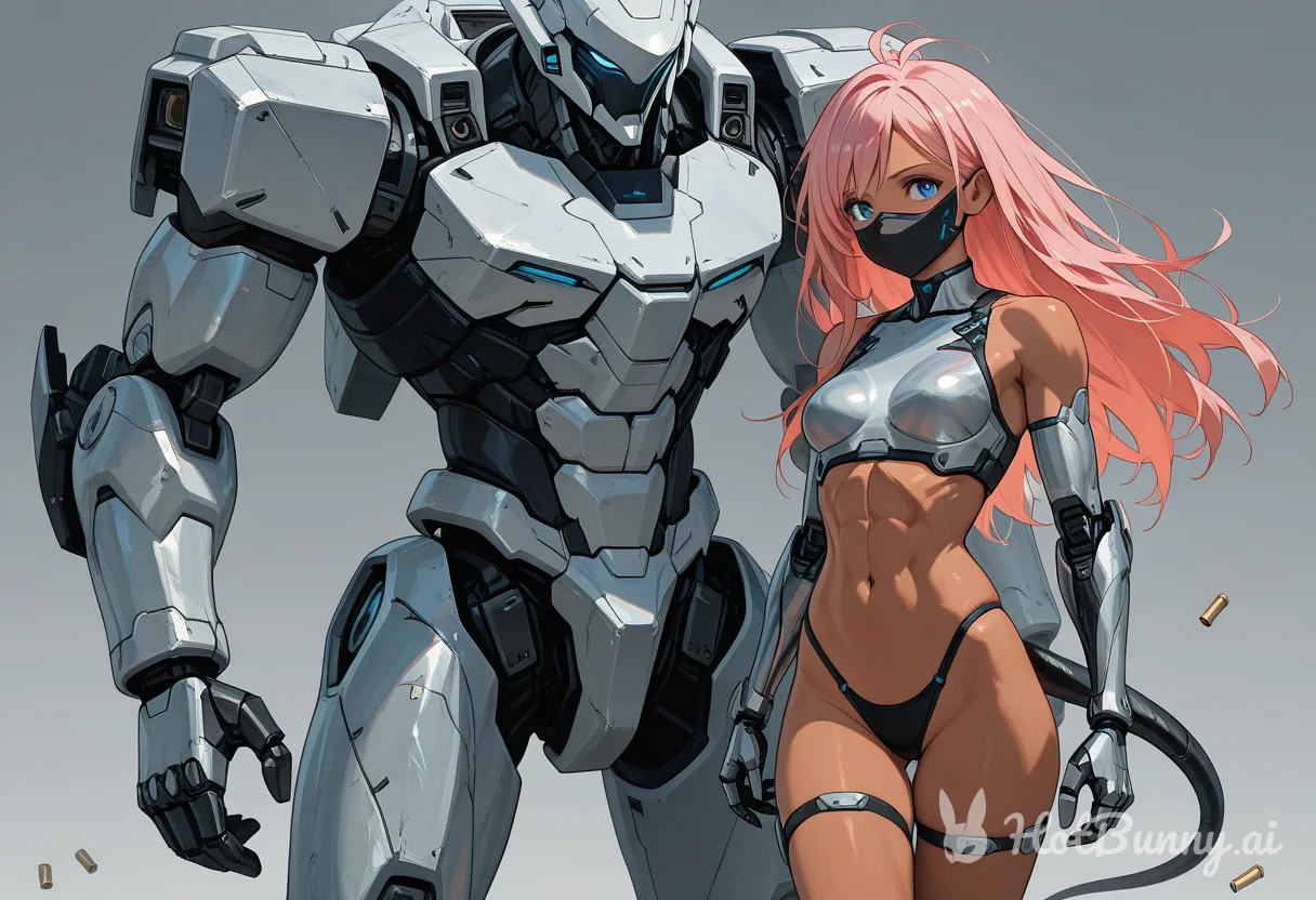 Robot Ebony Swimsuit Ai Hentai