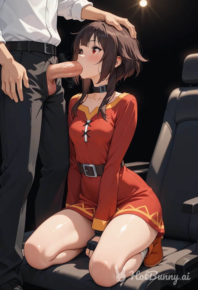 Satou Kazuma from Konosuba Blowjob Ai Hentai
