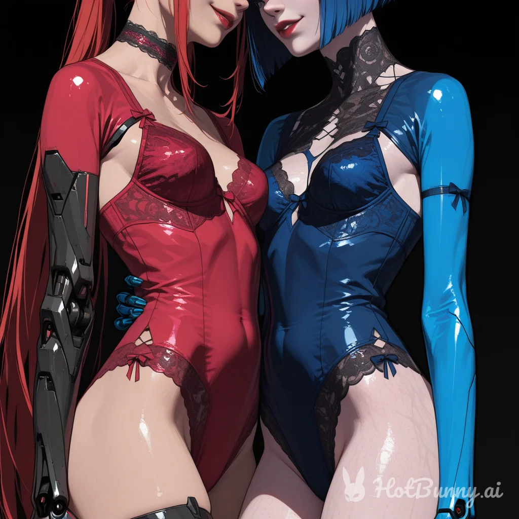 Lesbian Realistic Lingerie Ai Hentai