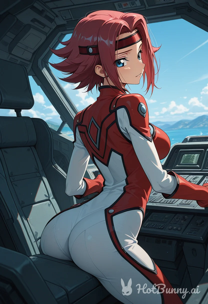 Kouzuki Kallen from Code Geass Ai Hentai