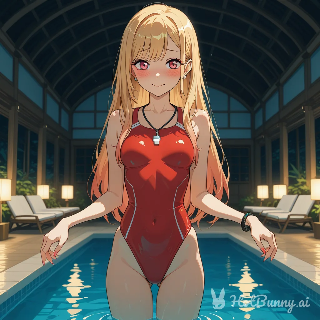 Swimsuit Blonde Ai Hentai