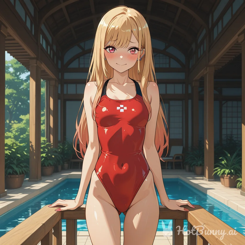 Swimsuit Blonde Ai Hentai