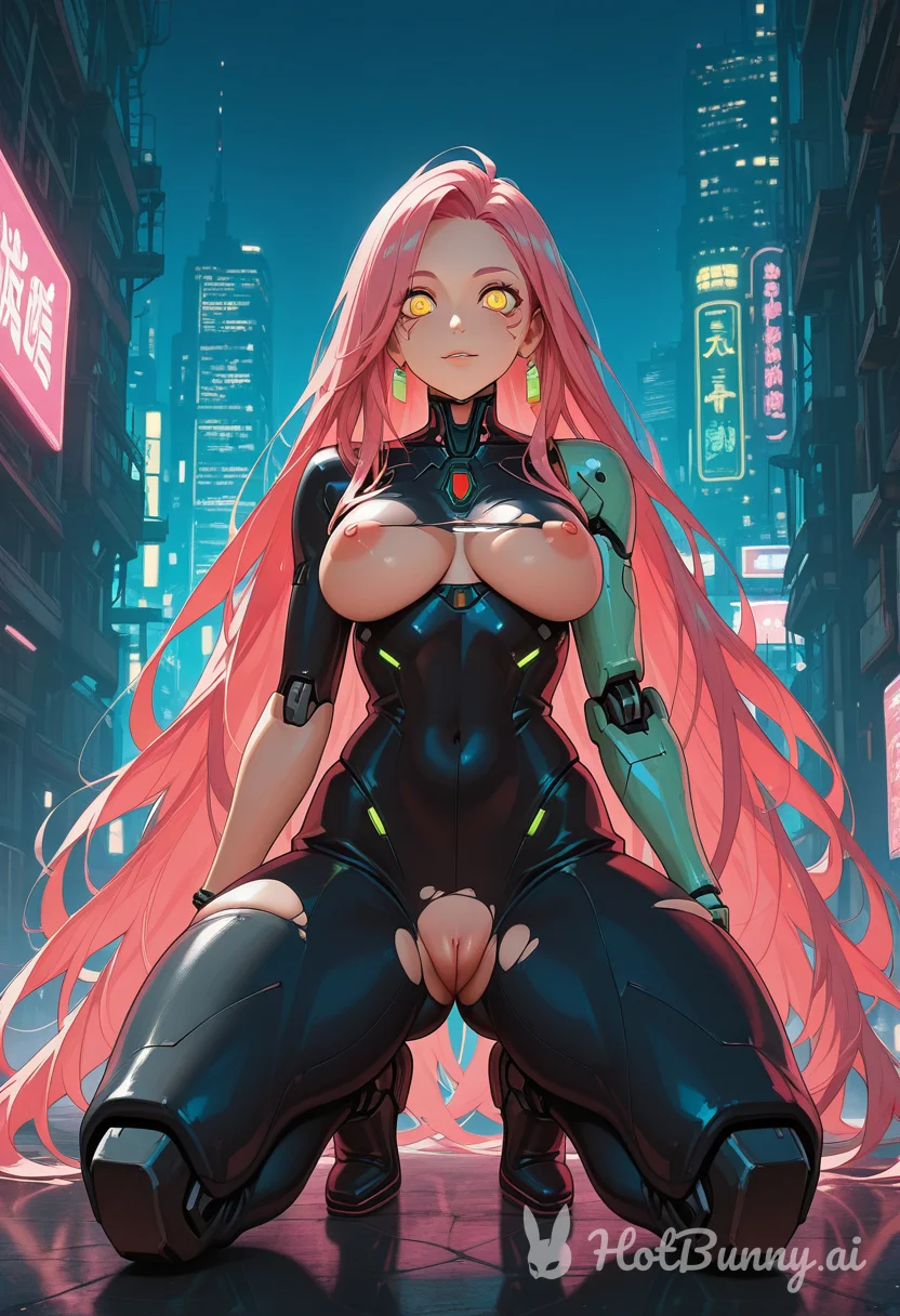 Robot Cyberpunk Ai Hentai