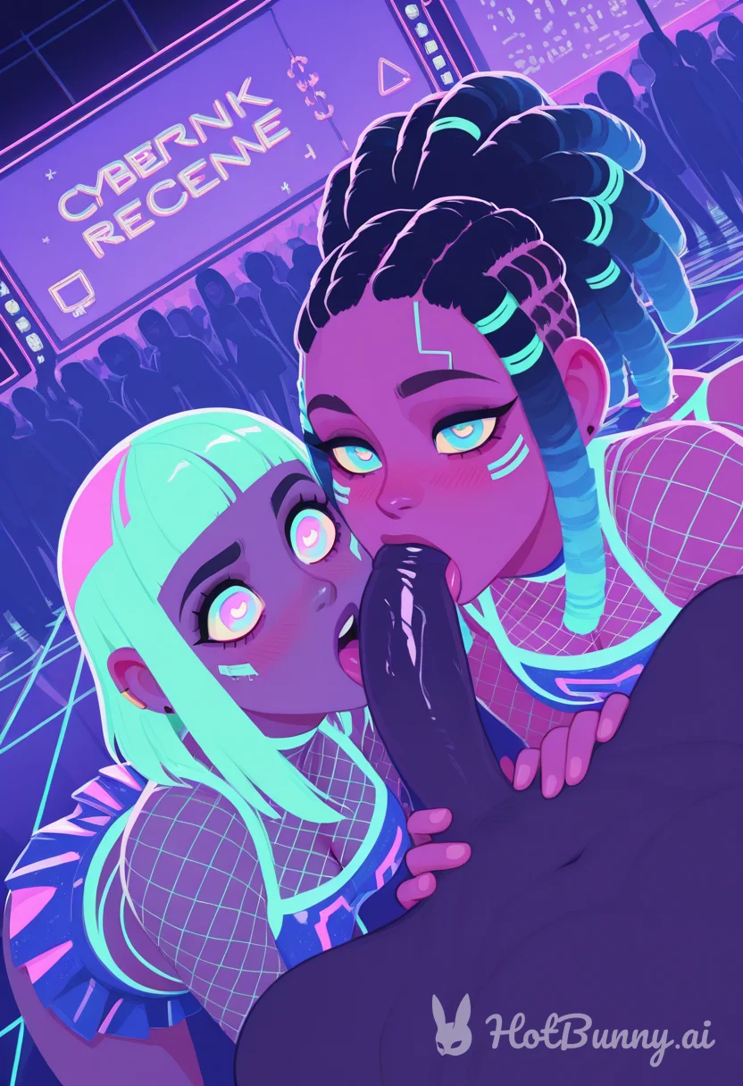 Blowjob Black Cyberpunk Ai Hentai