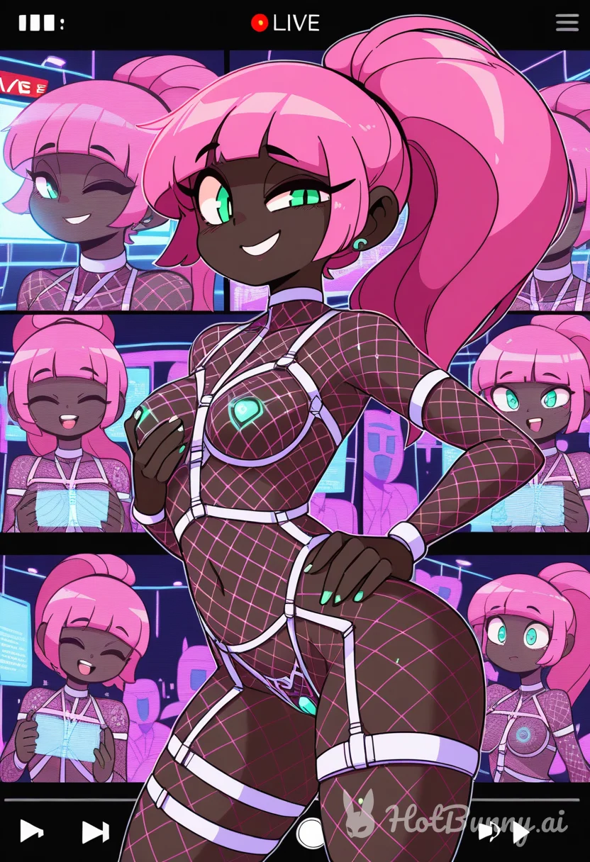 Black Lingerie Ai Hentai