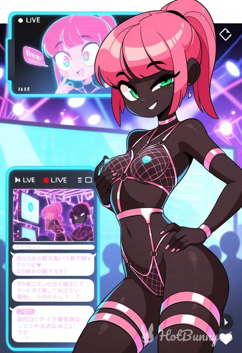 Lingerie Black Ai Hentai