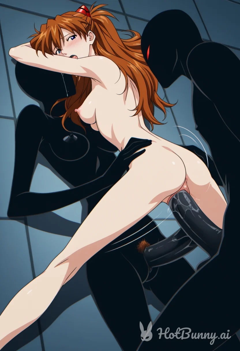 Evangelion Futanari Threesome Ai Hentai
