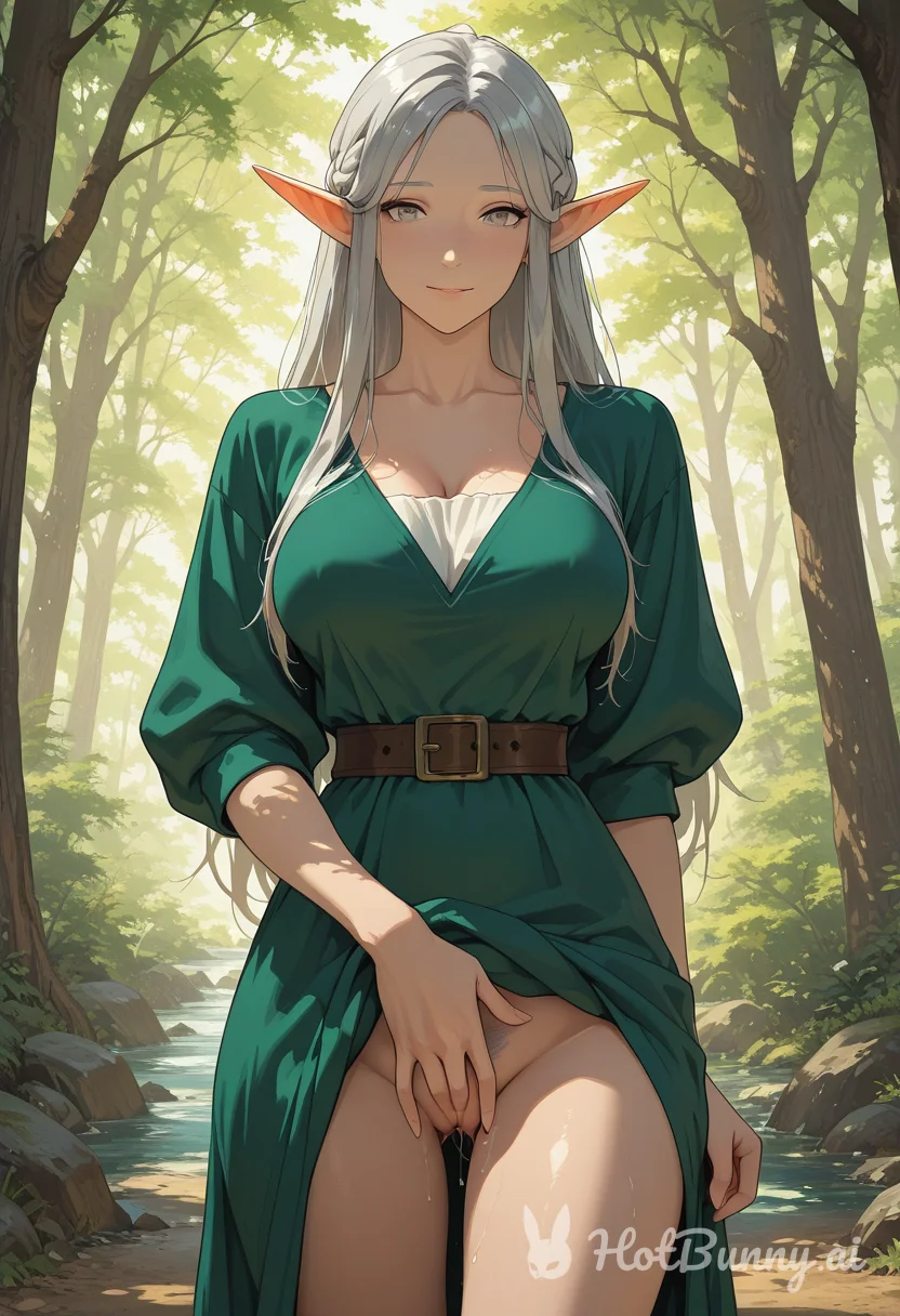 Elf Masturbation Ai Hentai