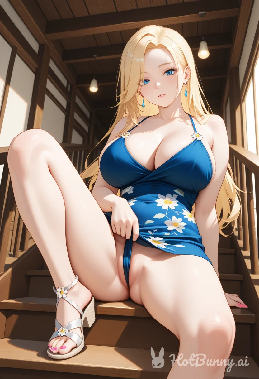 Huge Tits Blonde Ai Hentai