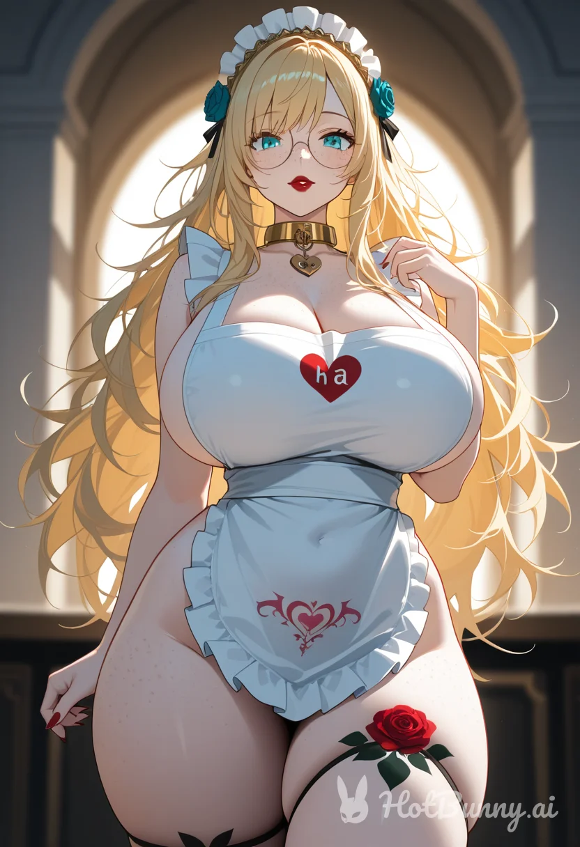 Maid Huge Tits Blonde Ai Hentai