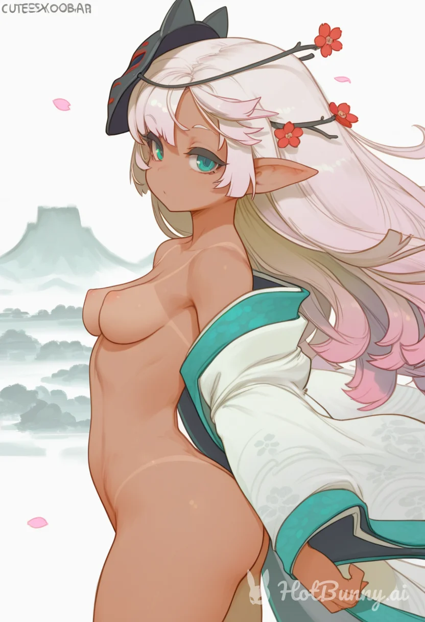 Elf Ebony Ai Hentai