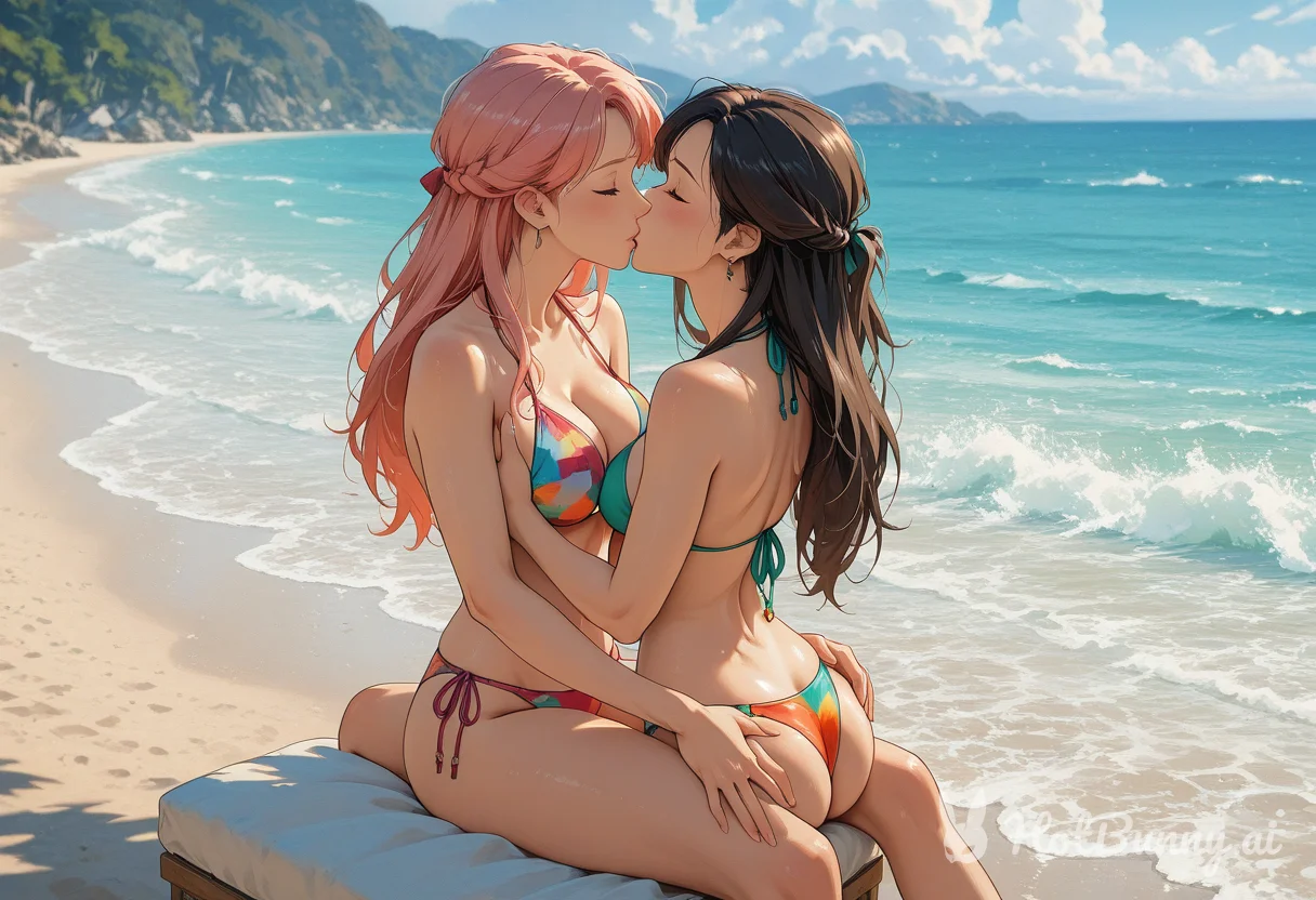 Lesbian Swimsuit Ai Hentai