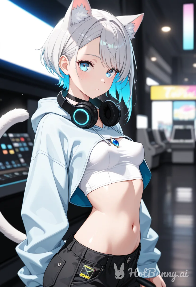 Rumi at the arcade