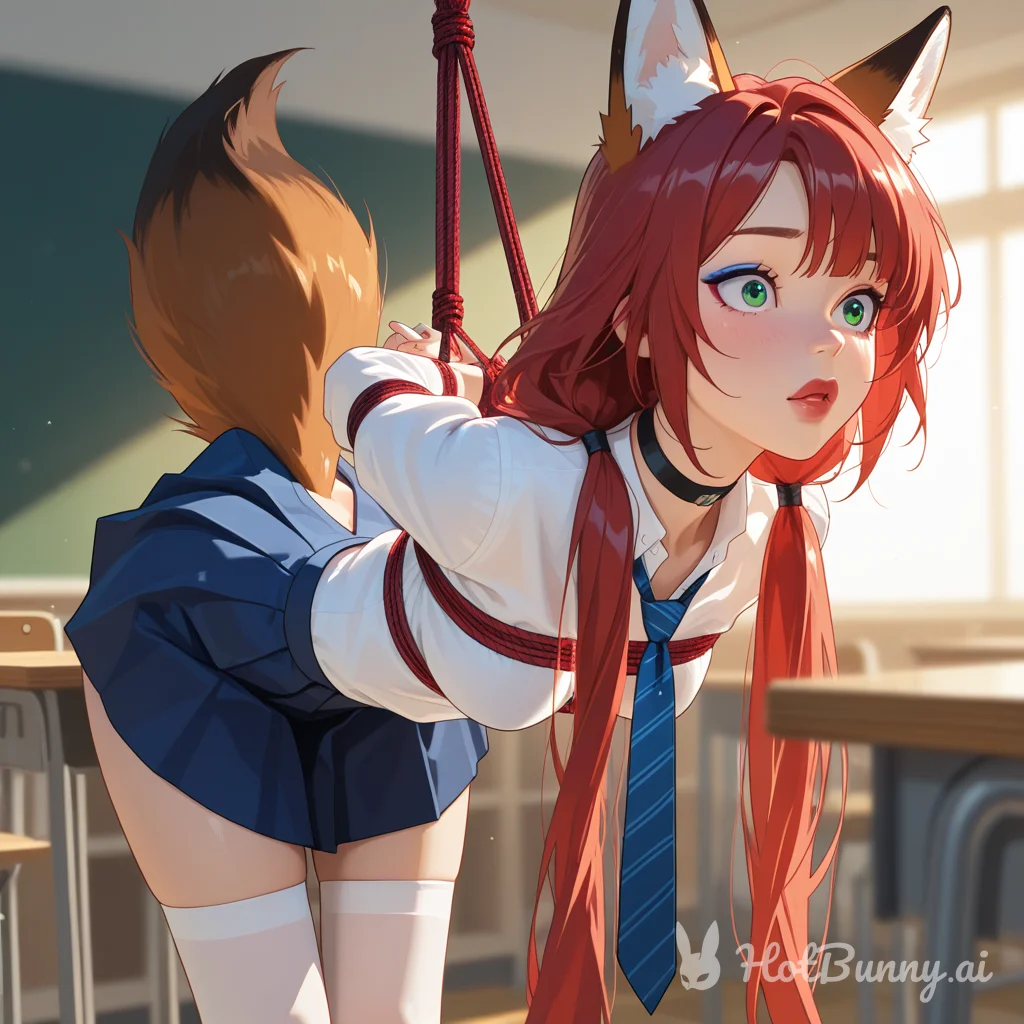 Fox Girl Bondage Schoolgirl Ai Hentai