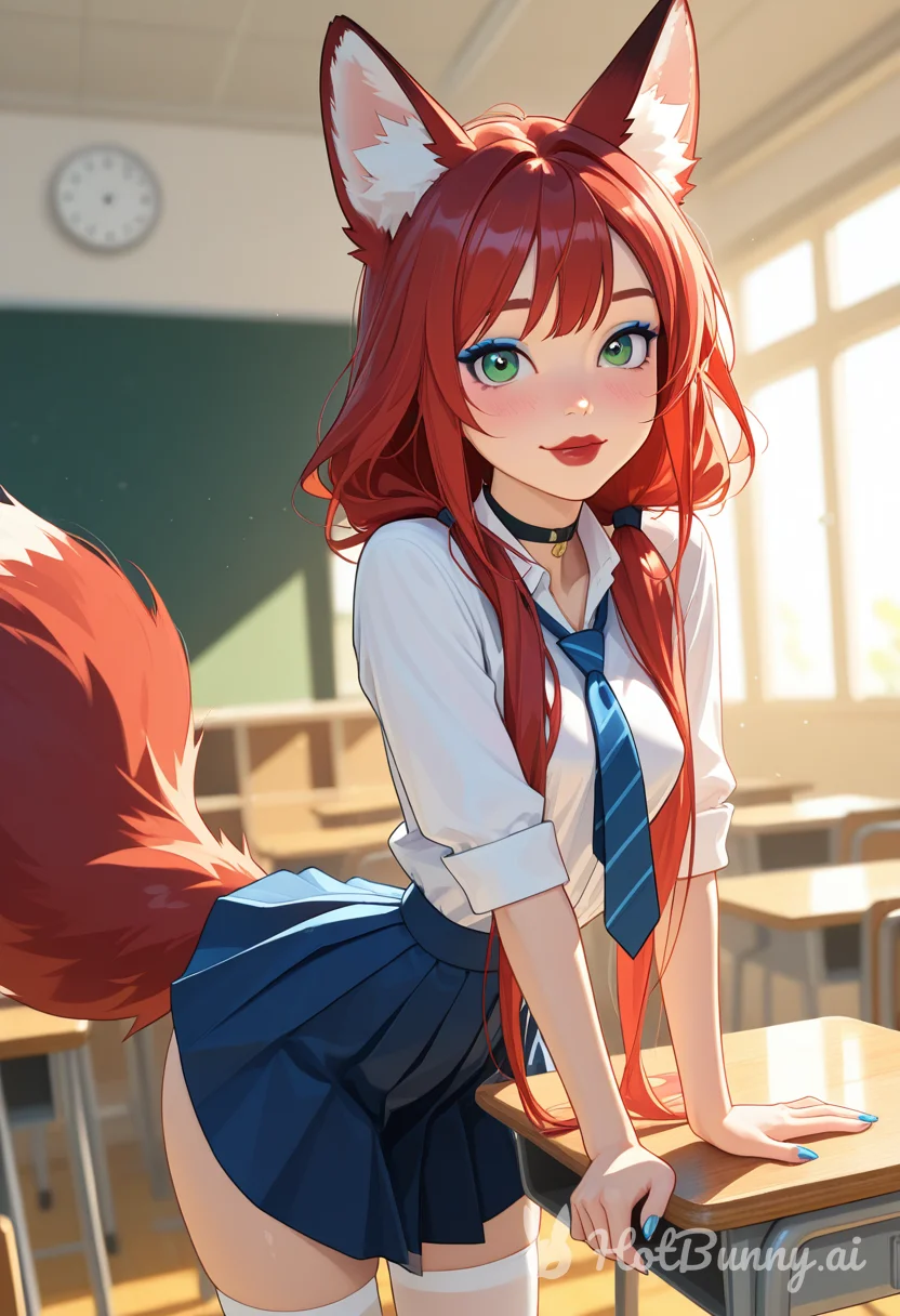 Fox Girl School Vtuber Ai Hentai