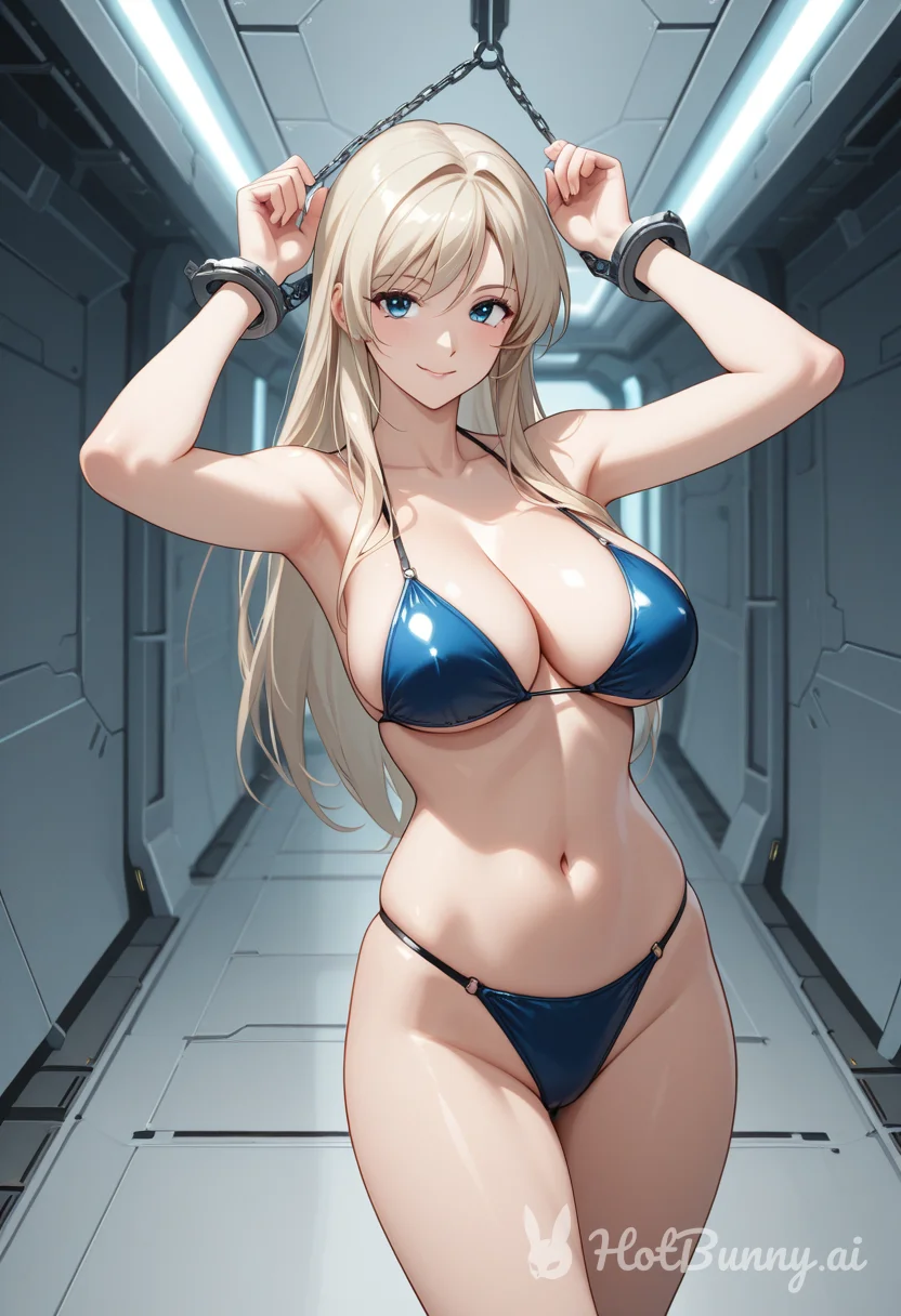 Bdsm Swimsuit Blonde Ai Hentai