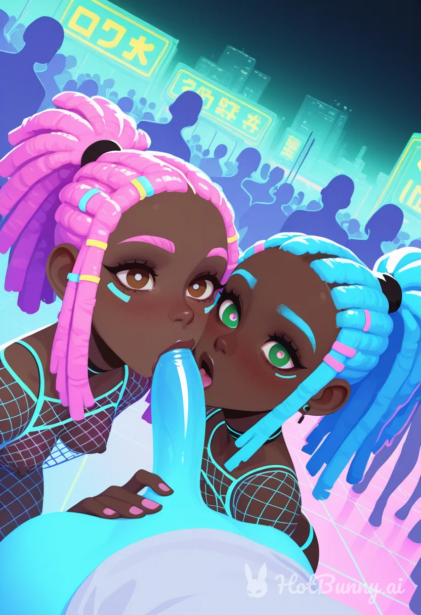 Blowjob Black Pink Lips Ai Hentai