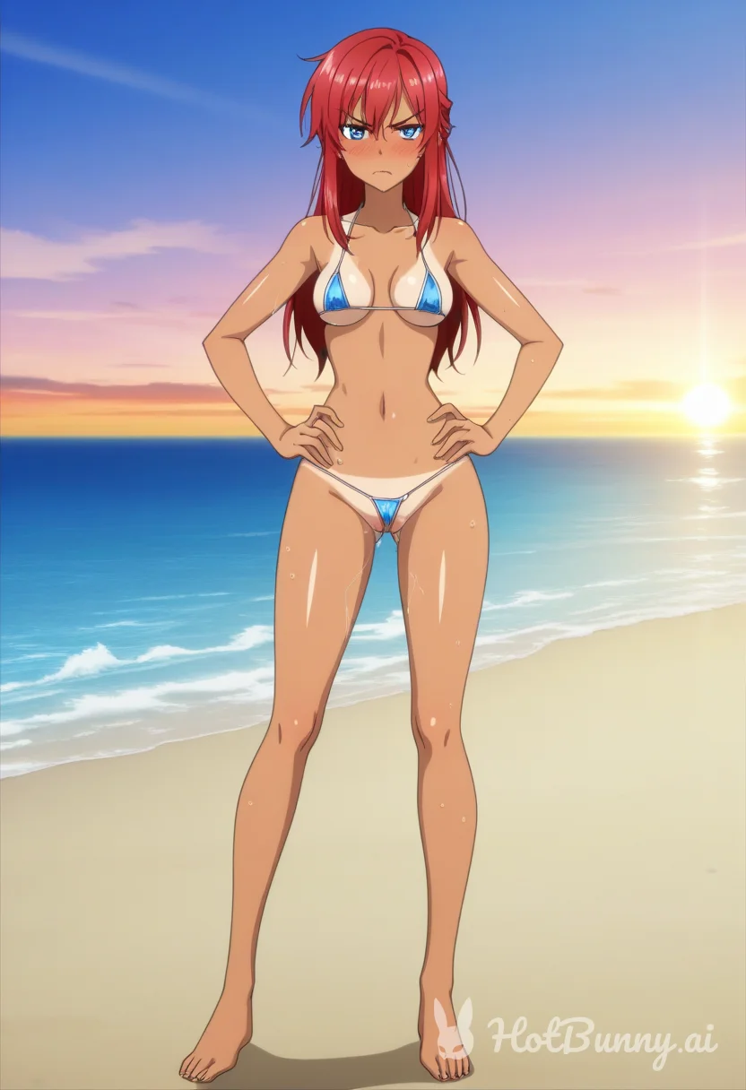 Ebony Swimsuit Ai Hentai