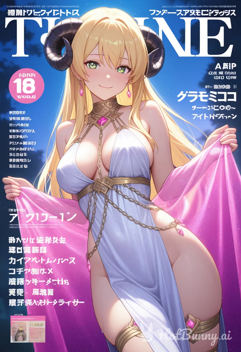 Pin-up Magazine Cover - Clarie (Reborn) Edition