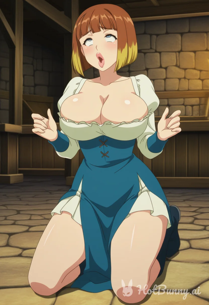 Ahegao Huge Tits Blonde Ai Hentai