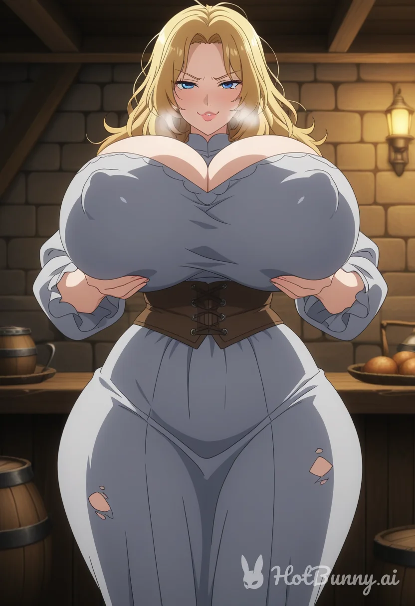 Huge Tits Blonde Ai Hentai