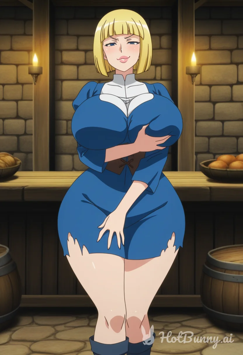 Huge Tits Blonde Ai Hentai