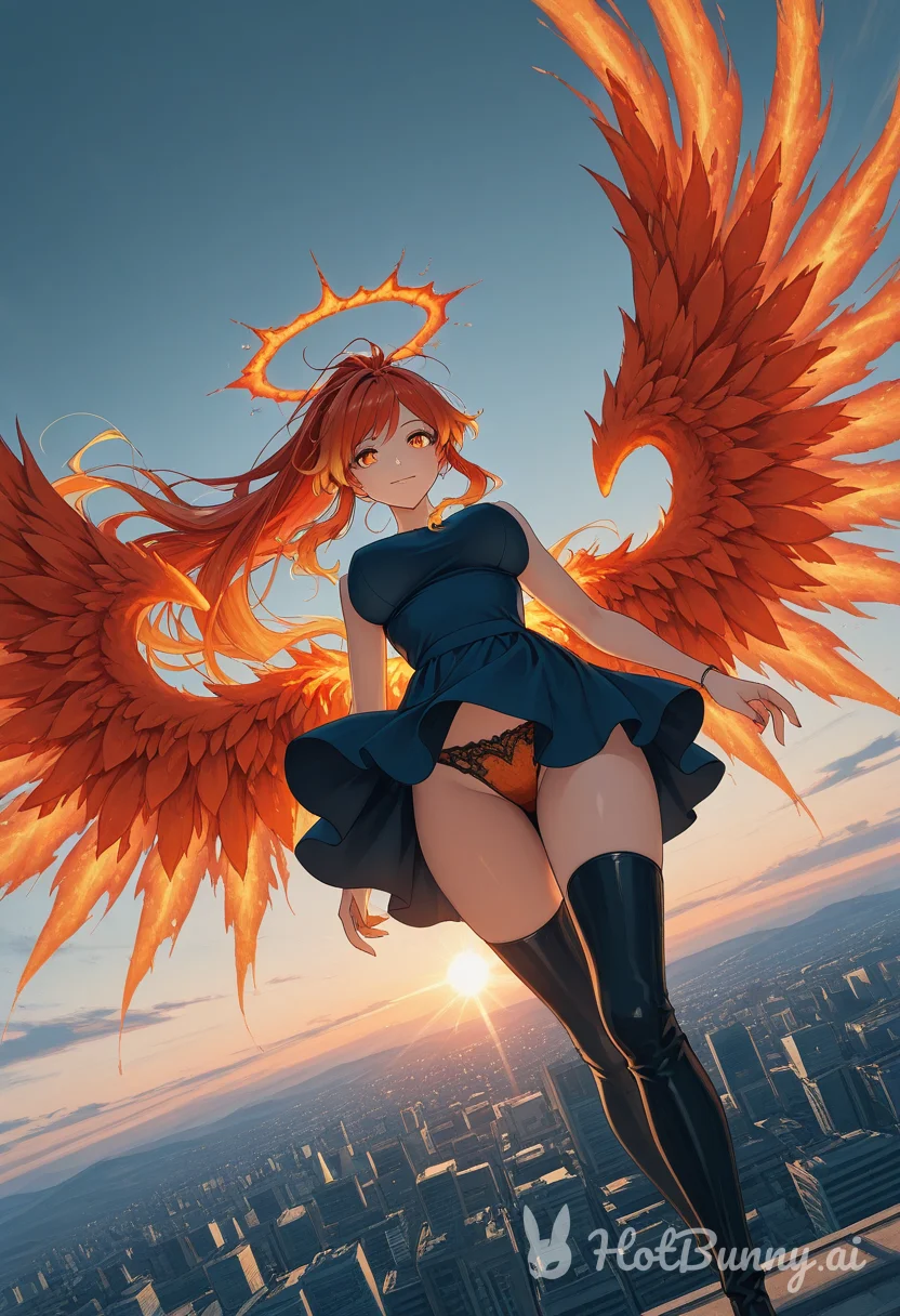 Takanashi Kiara from Hololive Angel Ai Hentai