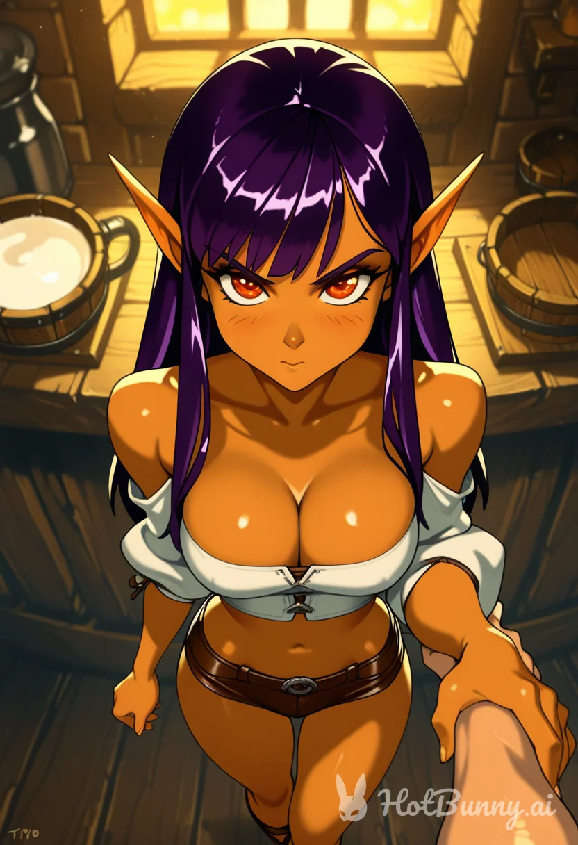 Elf Ebony Pov Ai Hentai