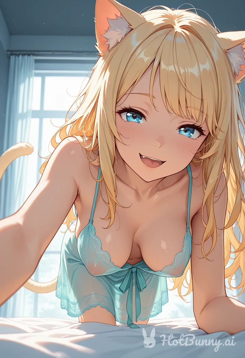 Cat Girl Blonde Ai Hentai