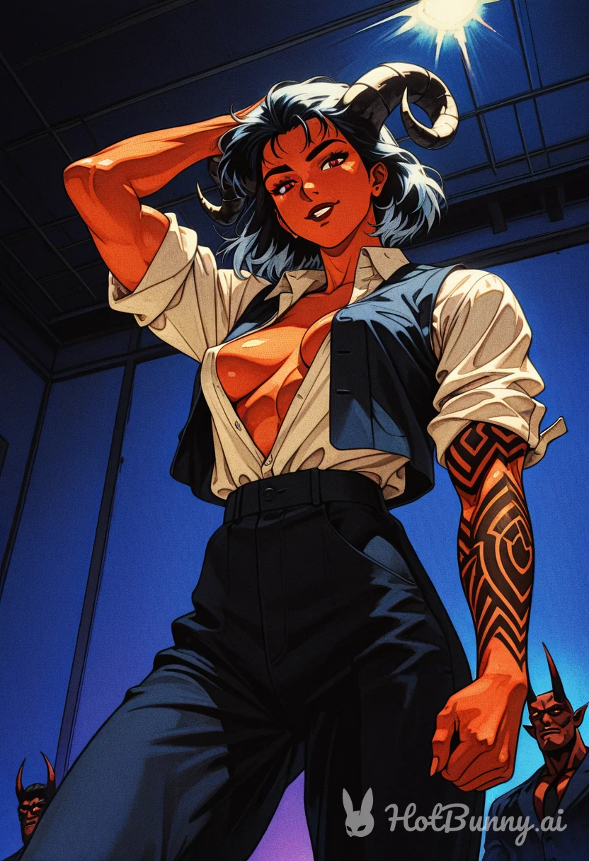 Demon Muscle Girl Ai Hentai