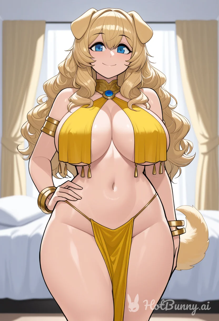 Dog Girl Chubby Blonde Ai Hentai