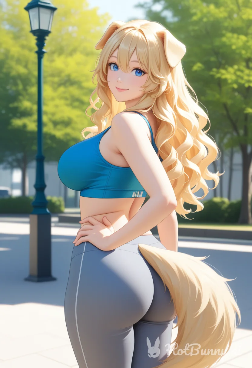 Dog Girl Blonde Ai Hentai