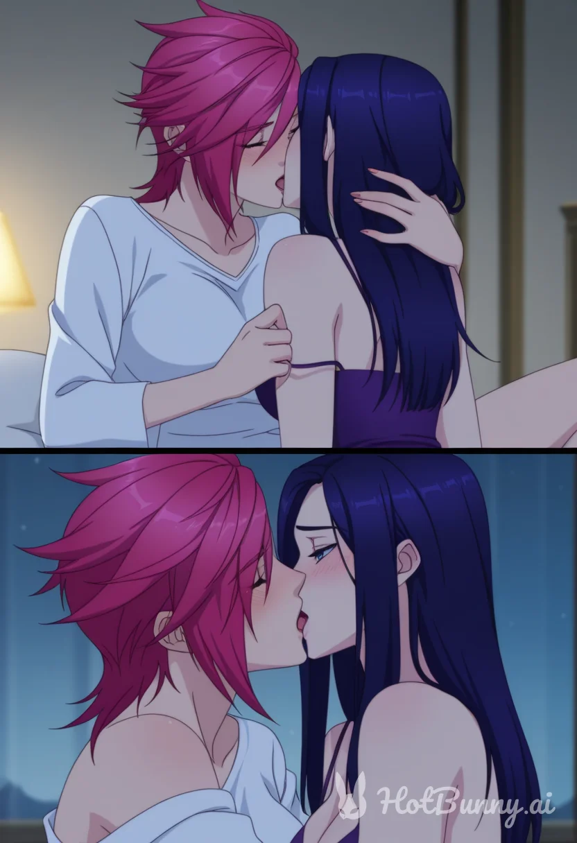 Vi and Caitlyn 
