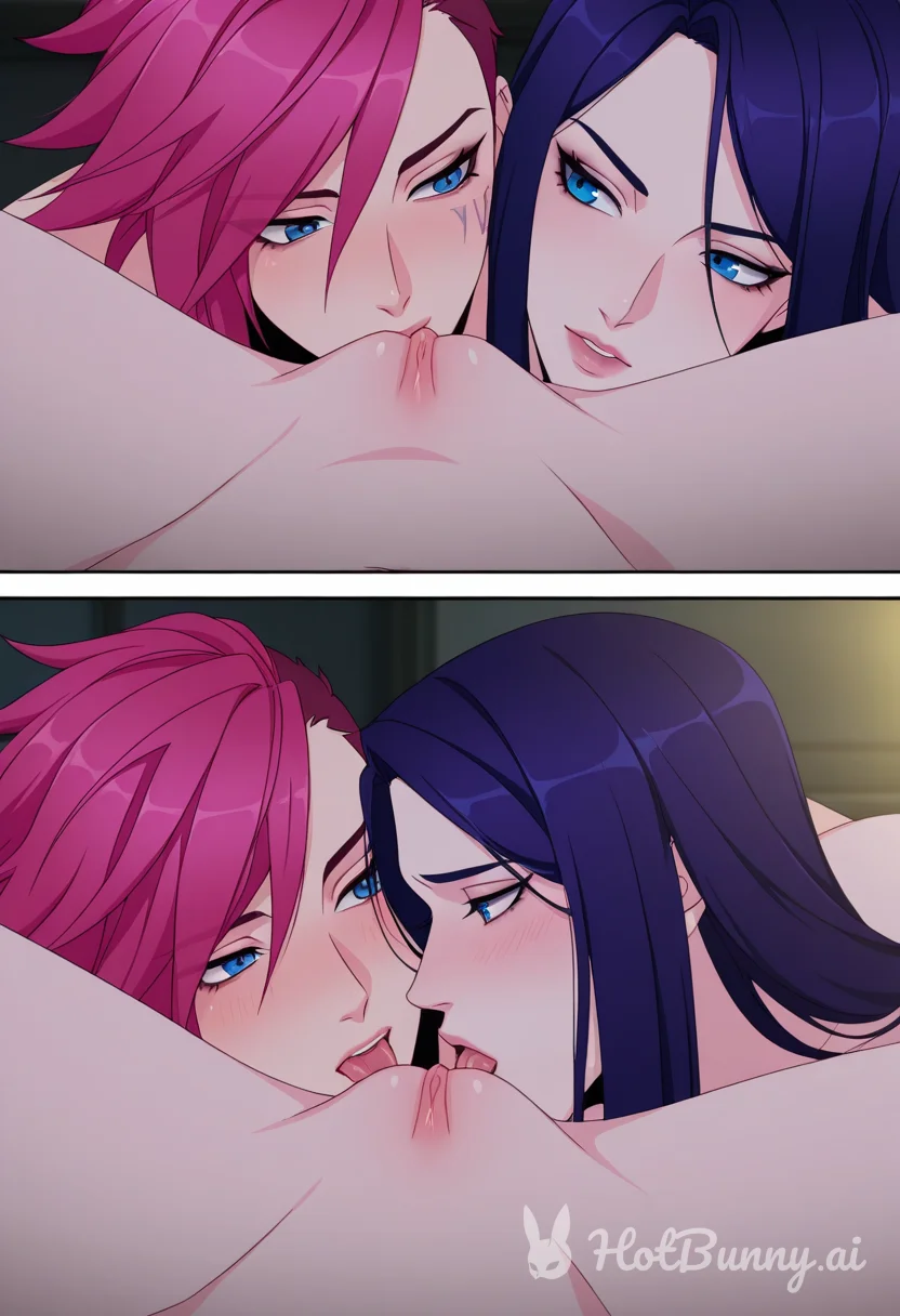 Vi and Caitlyn 