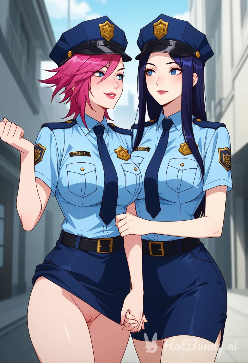 Caitlyn and Vi