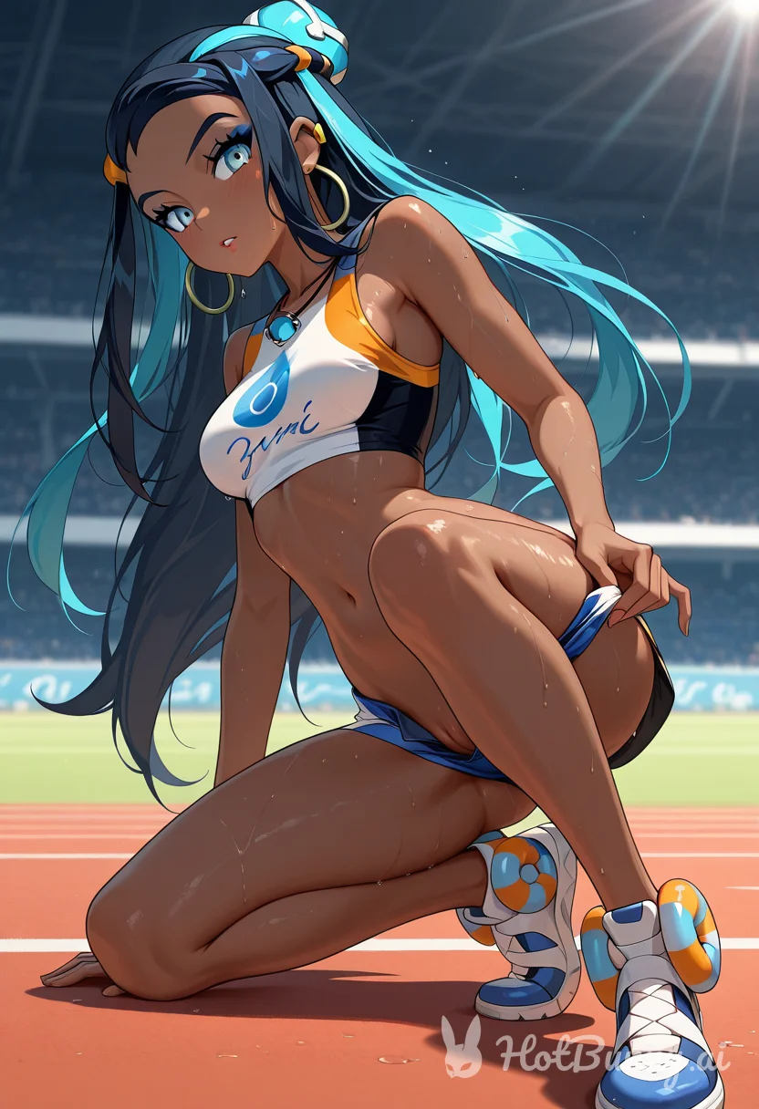 Nessa from Pokemon Ai Hentai
