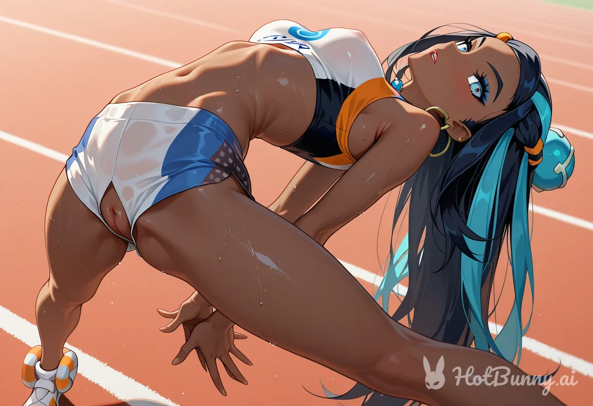 Nessa from Pokemon Ai Hentai