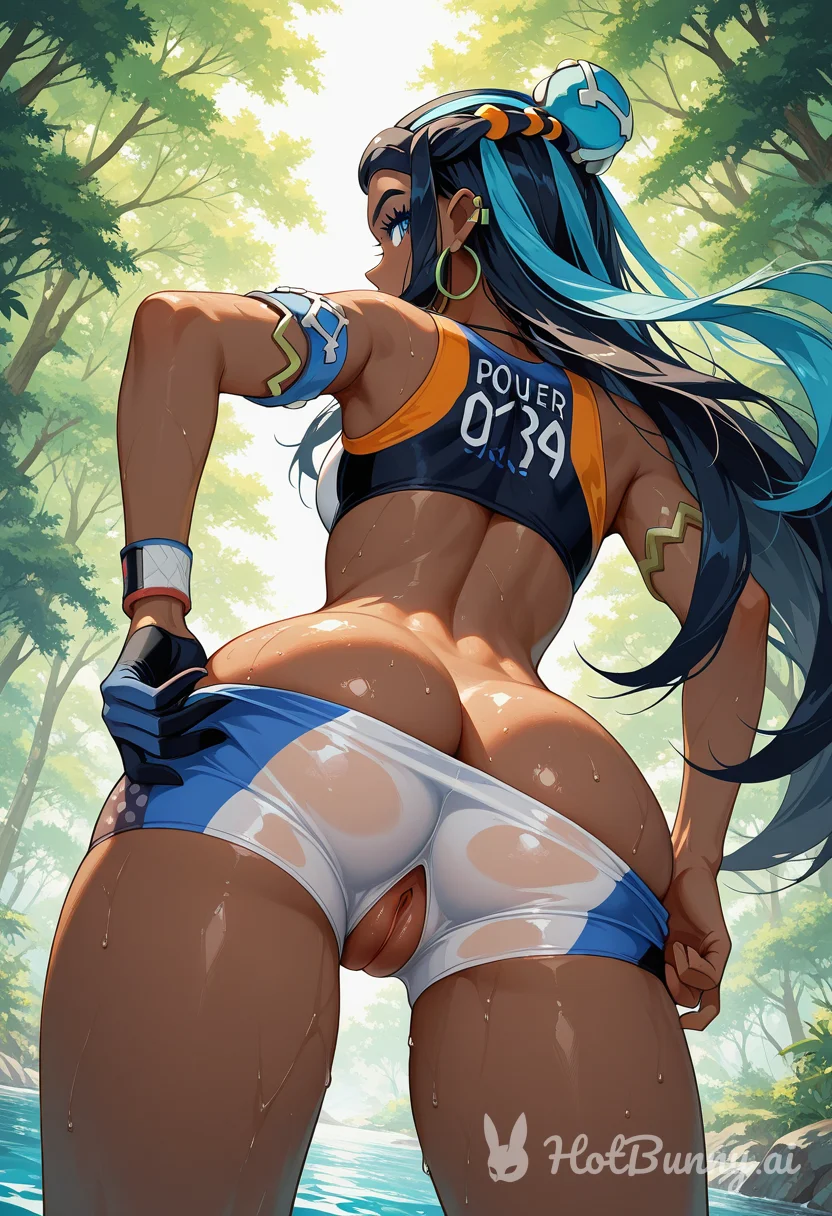 Nessa from Pokemon Ai Hentai