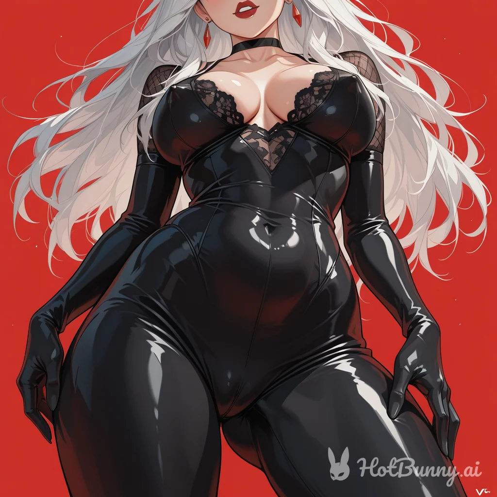 Latex cameltoe milf