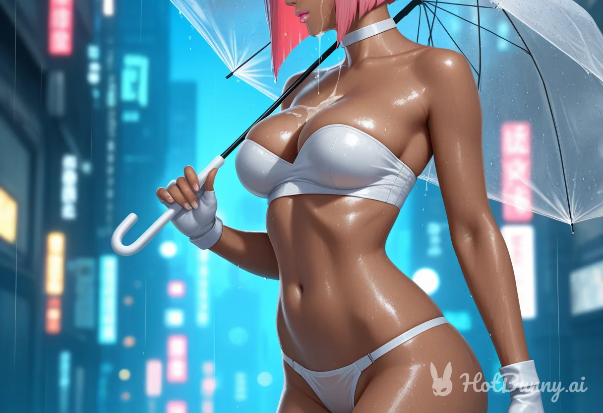 Ebony Swimsuit Ai Hentai