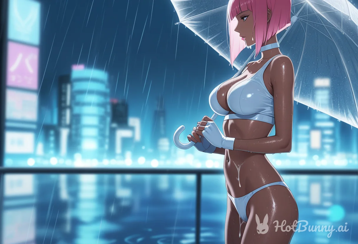 Ebony Swimsuit Ai Hentai